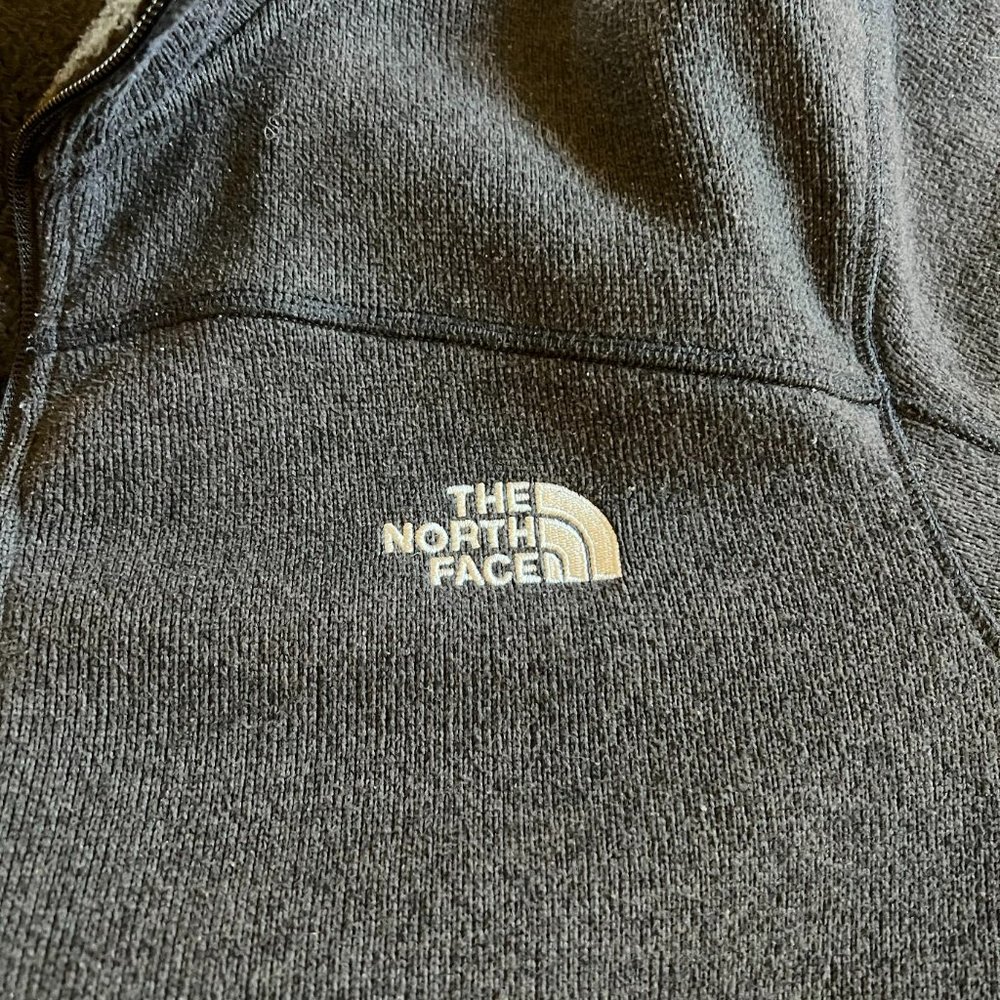 The North Face Gordon Lyons Full Zip Men's Jacket Fleece XL Gray - Picture 2 of 7
